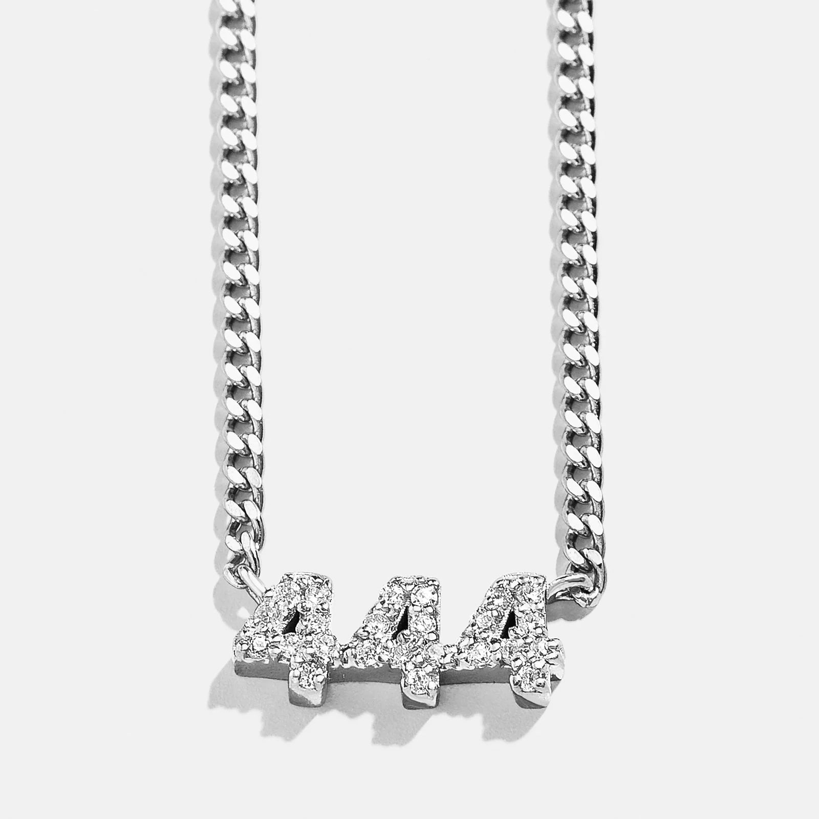 variant:Sterling Silver. Pavé Cubic Zirconia Stones