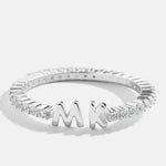 variant:Sterling Silver. Pavé Cubic Zirconia Stones