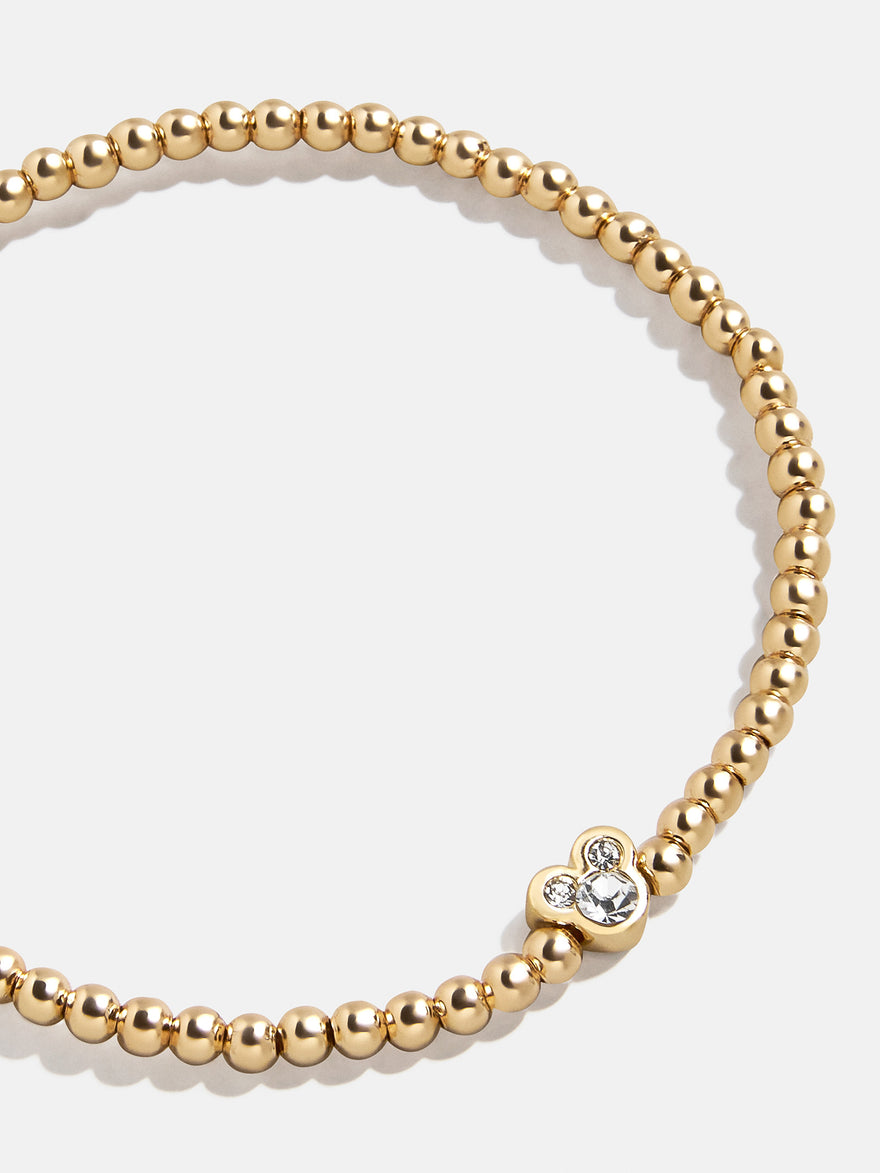 Disney Mickey Mouse Birthstone Pisa Bracelet - Crystal