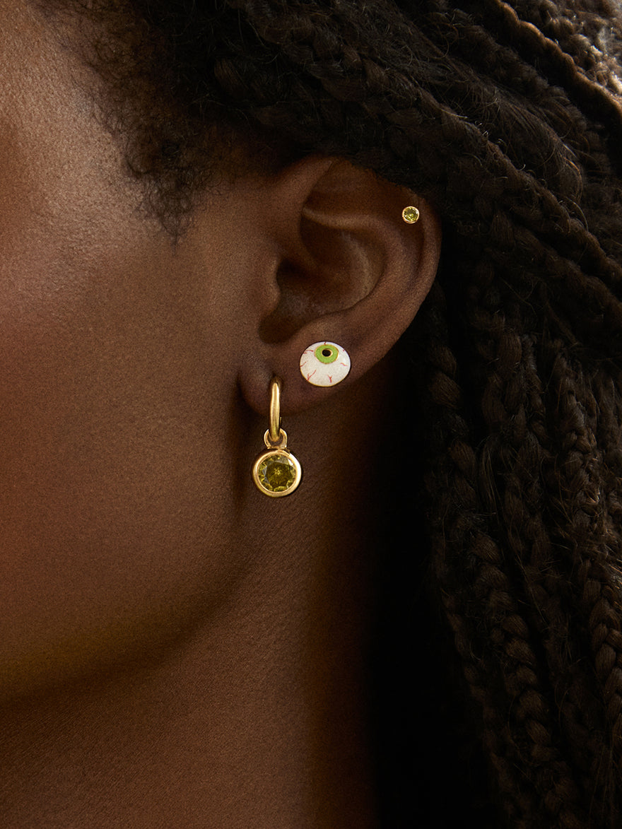 Eyeball Stud Earrings - Eyeball