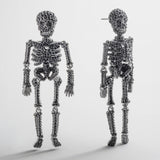 Bone-A-Fide Hottie Earrings - Black