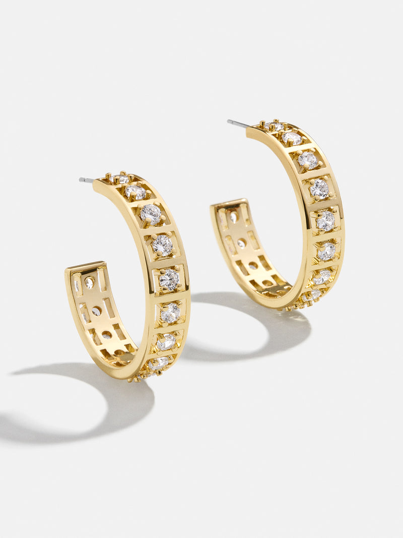 Baublebar eve hoop earrings outlet