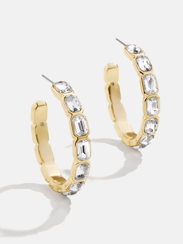 Maeve Earrings - Gold/Pavé