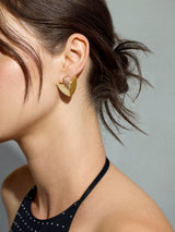BaubleBar Ruth Earrings - Gold/Pavé - 
    Enjoy an extra 20% off sale - This Week Only
  
