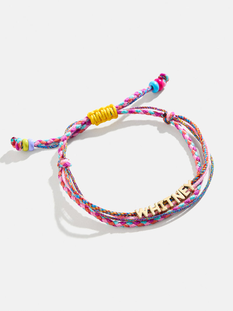 BaubleBar Custom Layered Cord Bracelet - Pink - 
    Enjoy 20% off - This Week Only
  
