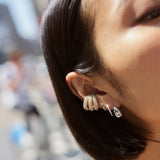 Jenny Ear Cuff - Gold/Pavé