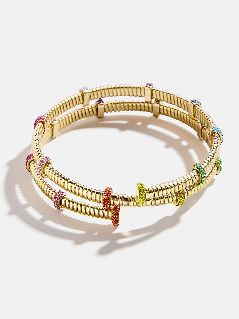 BaubleBar Eve Cuff Bracelet - Gold/Multi - 
    Enjoy 20% off - This Week Only
  
