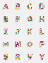 BaubleBar Kids' Rainbow Initial Earrings - Gold/Multi - 
    Ends Tonight: Enjoy 20% off
  
