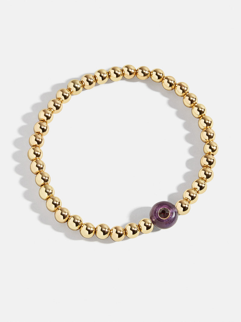 BaubleBar Semi-Precious Birthstone Pisa Bracelet - Amethyst - 
    Enjoy 20% off - This Week Only
  

