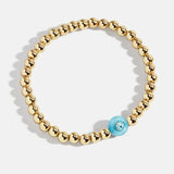 Semi-Precious Birthstone Pisa Bracelet - Aquamarine