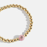 Semi-Precious Birthstone Pisa Bracelet - Light Amethyst