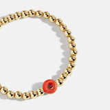 Semi-Precious Birthstone Pisa Bracelet - Ruby