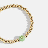 Semi-Precious Birthstone Pisa Bracelet - Peridot
