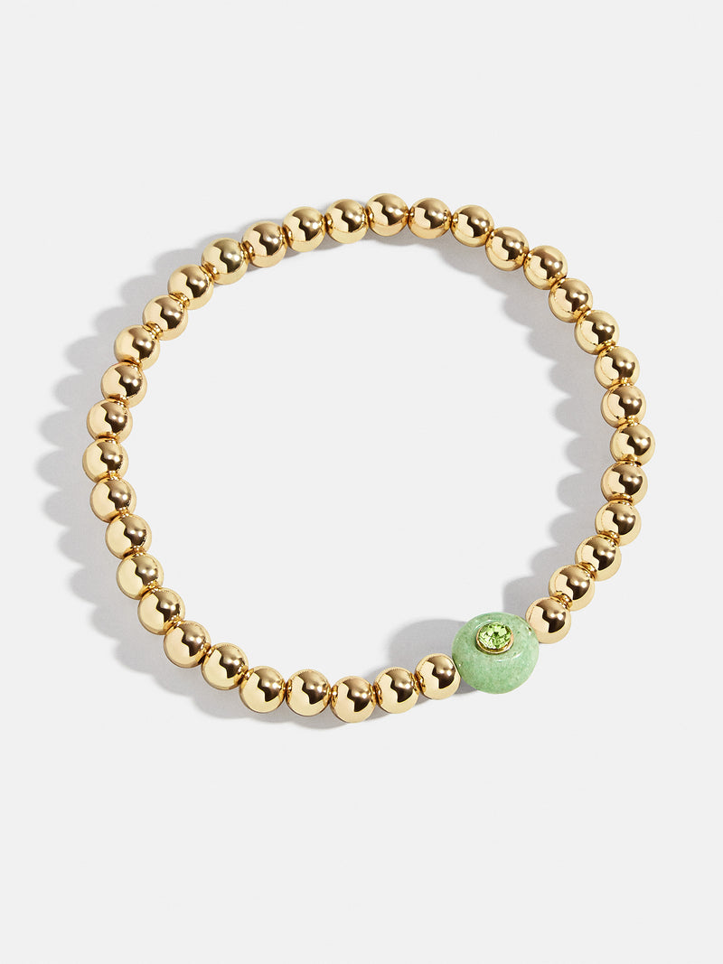 BaubleBar Semi-Precious Birthstone Pisa Bracelet - Peridot - 
    Semi-precious birthstone bracelet
  
