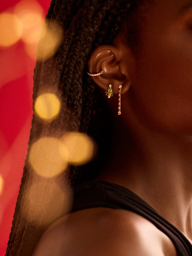 BaubleBar I'm Fir Sure Ready Earrings - Christmas Tree Delicate Stud Earrings - 
    Limited Time: Enjoy an EXTRA 20% off Sale
  
