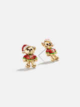 BaubleBar Top Of The Cute List Earrings - Teddy Bear Delicate Stud Earrings - 
    Enjoy an extra 20% off sale - This Week Only
  
