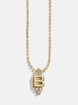 BaubleBar B - 
    Initial necklace
  
