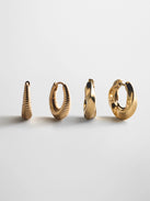 Beverly Waterproof Earring Set - Gold