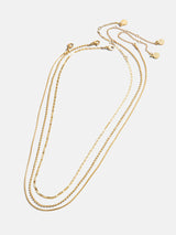 BaubleBar Anita Waterproof Necklace Set - Gold/Pavé - 
    Enjoy 20% off - This Week Only
  
