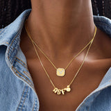 Disney Mickey Mouse 18K Gold Plated Sterling Silver Pendant Necklace - Gold/Pavé