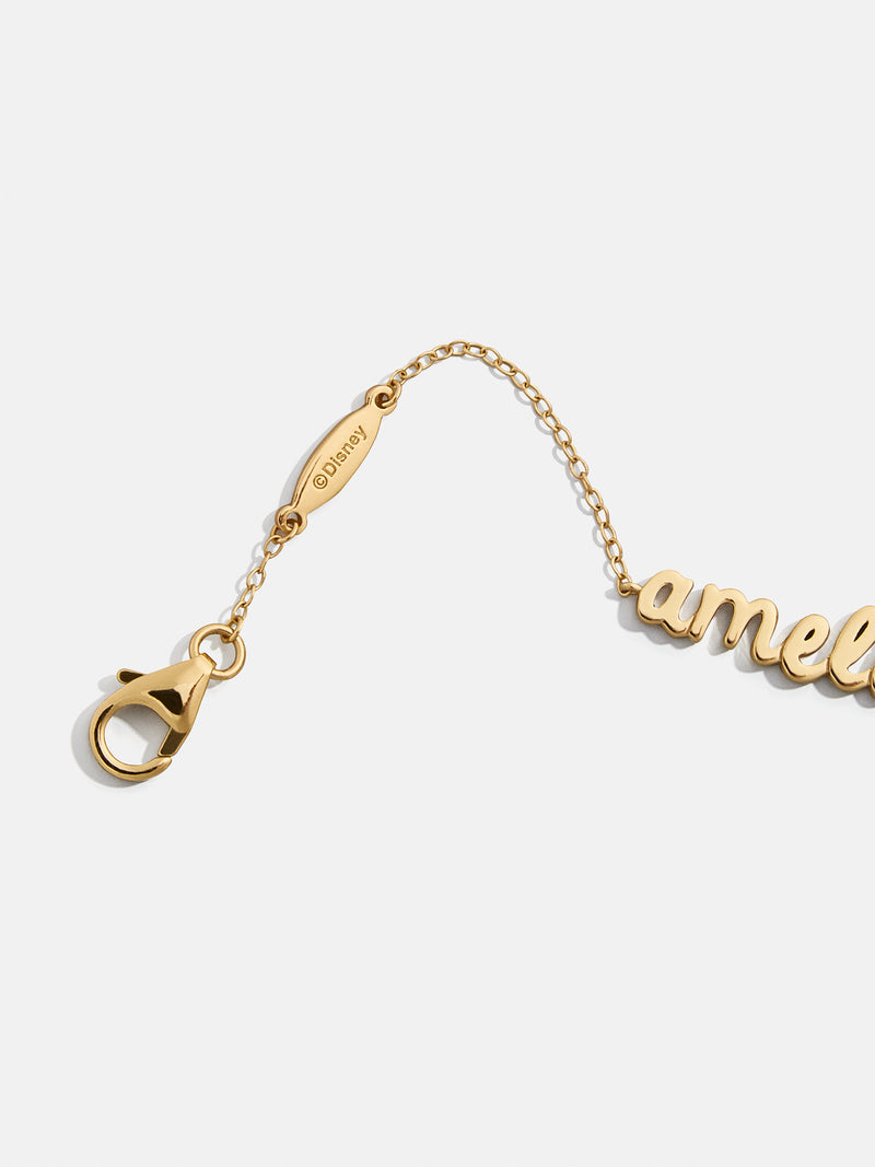 BaubleBar Mickey Mouse Disney 18K Gold Plated Sterling Silver Custom Nameplate Bracelet - Gold - 
    Enjoy 20% off - This Week Only
  
