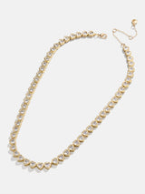 BaubleBar Haley Tennis Necklace - Gold/Pavé - 
    Enjoy 20% off - This Week Only
  
