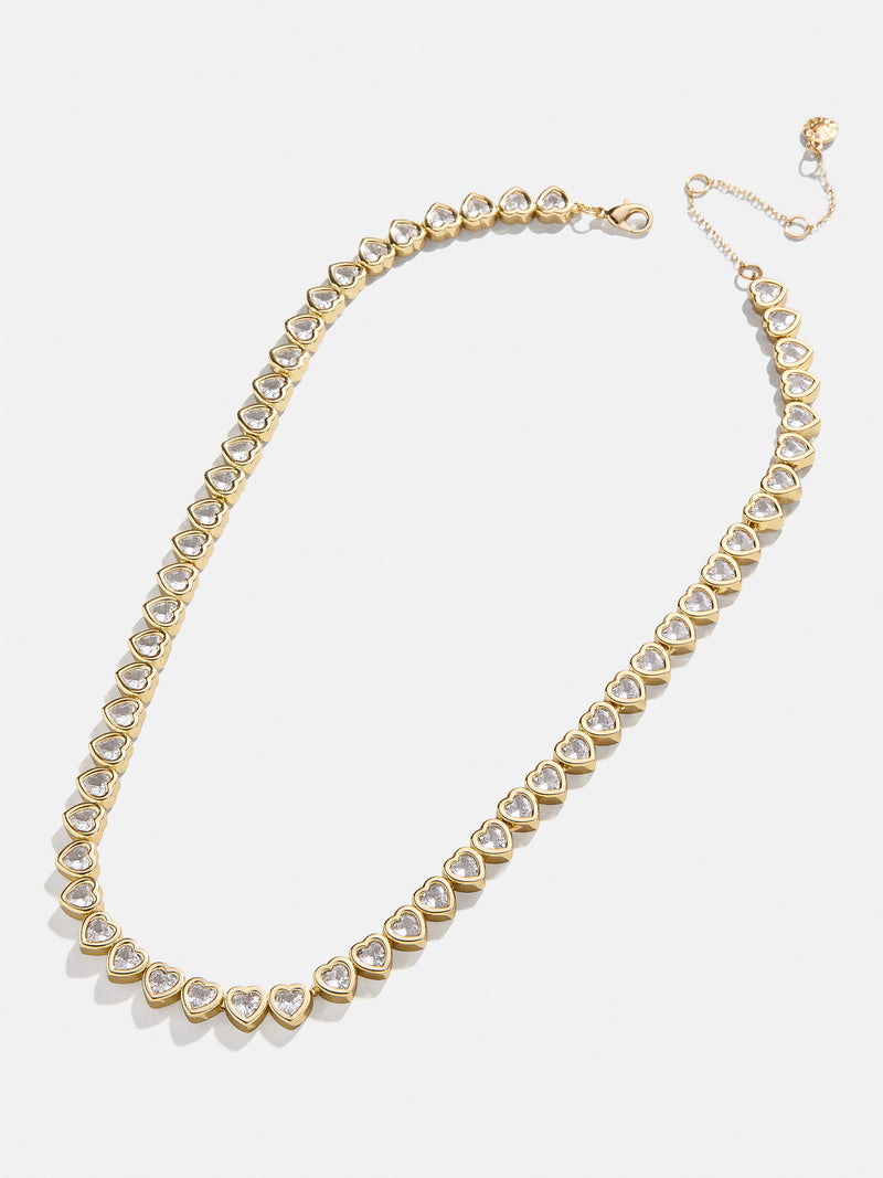 BaubleBar Haley Tennis Necklace - Gold/Pavé - 
    Enjoy 20% off - This Week Only
  

