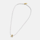 Playful Pearls Kids’ Initial Necklace - Gold/Pearl
