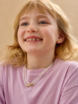 BaubleBar Playful Pearls Kids’ Initial Necklace - Gold/Pearl - 
    Ends Tomorrow: Enjoy 20% off
  
