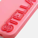 Fine Line Custom iPhone Case - Pink/Red