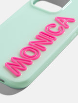 BaubleBar Fine Line Custom iPhone Case - Mint/Hot Pink - 
    Enjoy 20% off - This Week Only
  
