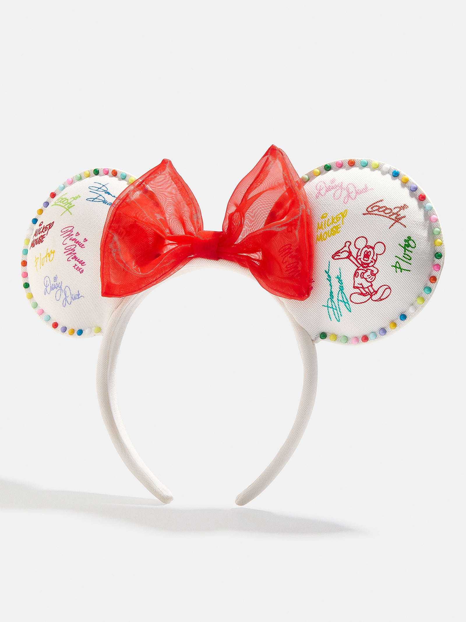 ◆bauble bar◆Minnie Mouse Disney White Ears Headband Disney Minnie Mouse Signature Ears Headband - Minnie Mouse