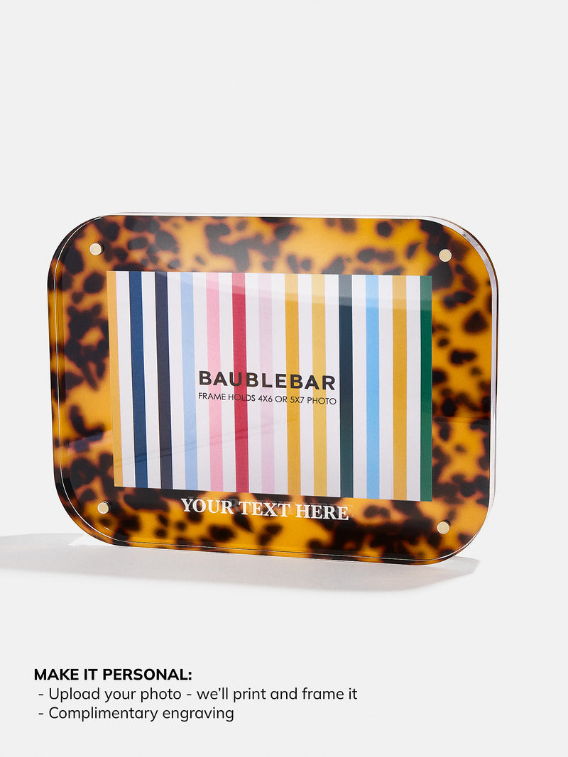 BaubleBar Tortoise - 
    Customizable picture frame
  
