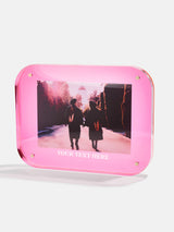 BaubleBar Hot Pink - 
    Customizable picture frame
  
