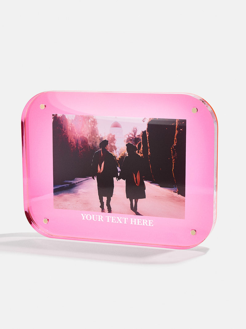 BaubleBar Hot Pink - 
    Customizable picture frame
  
