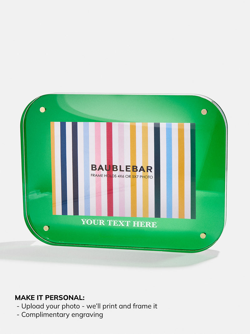BaubleBar Green - 
    Customizable picture frame
  
