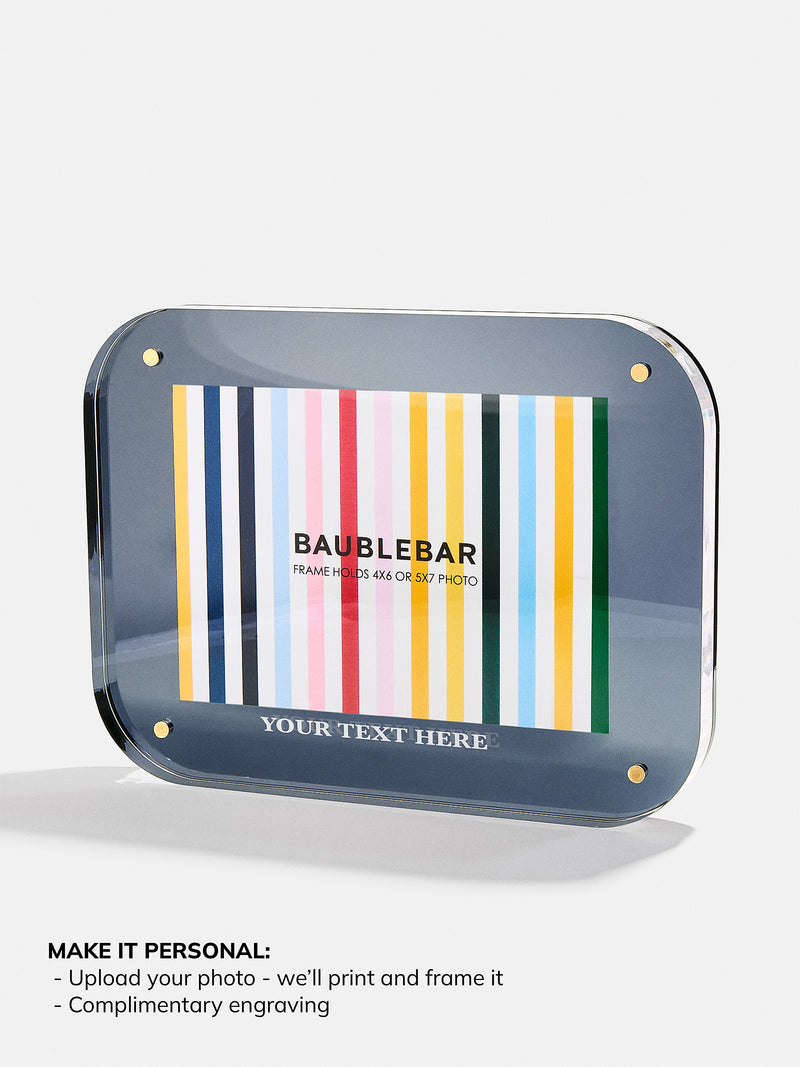 BaubleBar Navy - 
    Customizable picture frame
  
