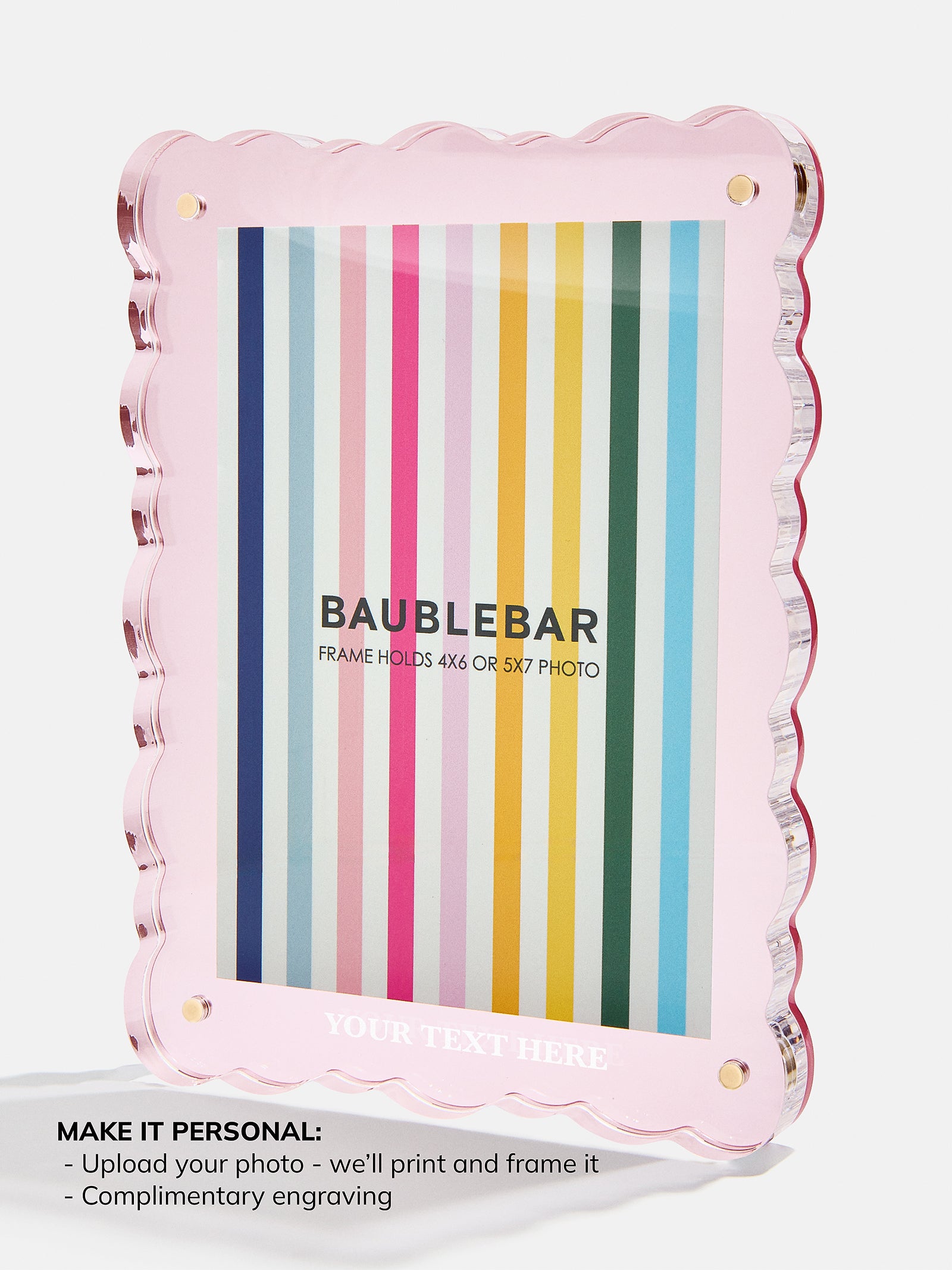 Scalloped Acrylic Frame main image 0