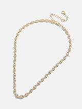 BaubleBar Evil Eye On Repeat Tennis Necklace - Gold/Pavé - 
    Enjoy 20% off - This Week Only
  
