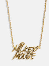 BaubleBar Disney Character Signature Necklace - Mickey Mouse - 
    Enjoy 20% off - This Week Only
  
