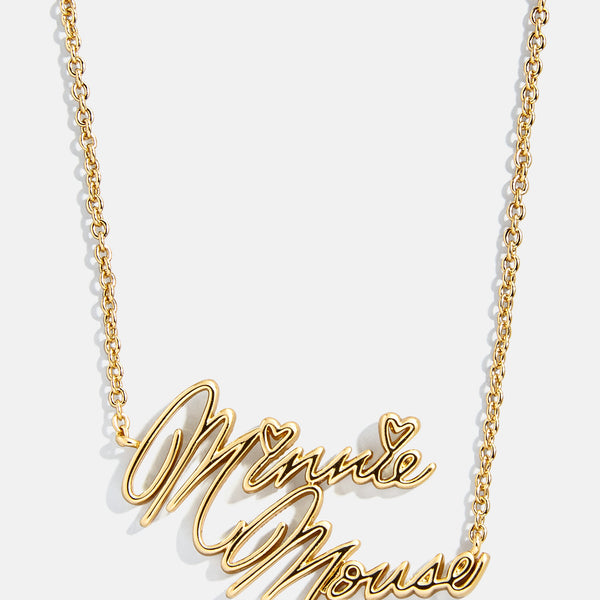 ディズニー x BaubleBar ミニー サイン ネックレス ディズニー x BaubleBar ミニー サイン ネックレス (Disney