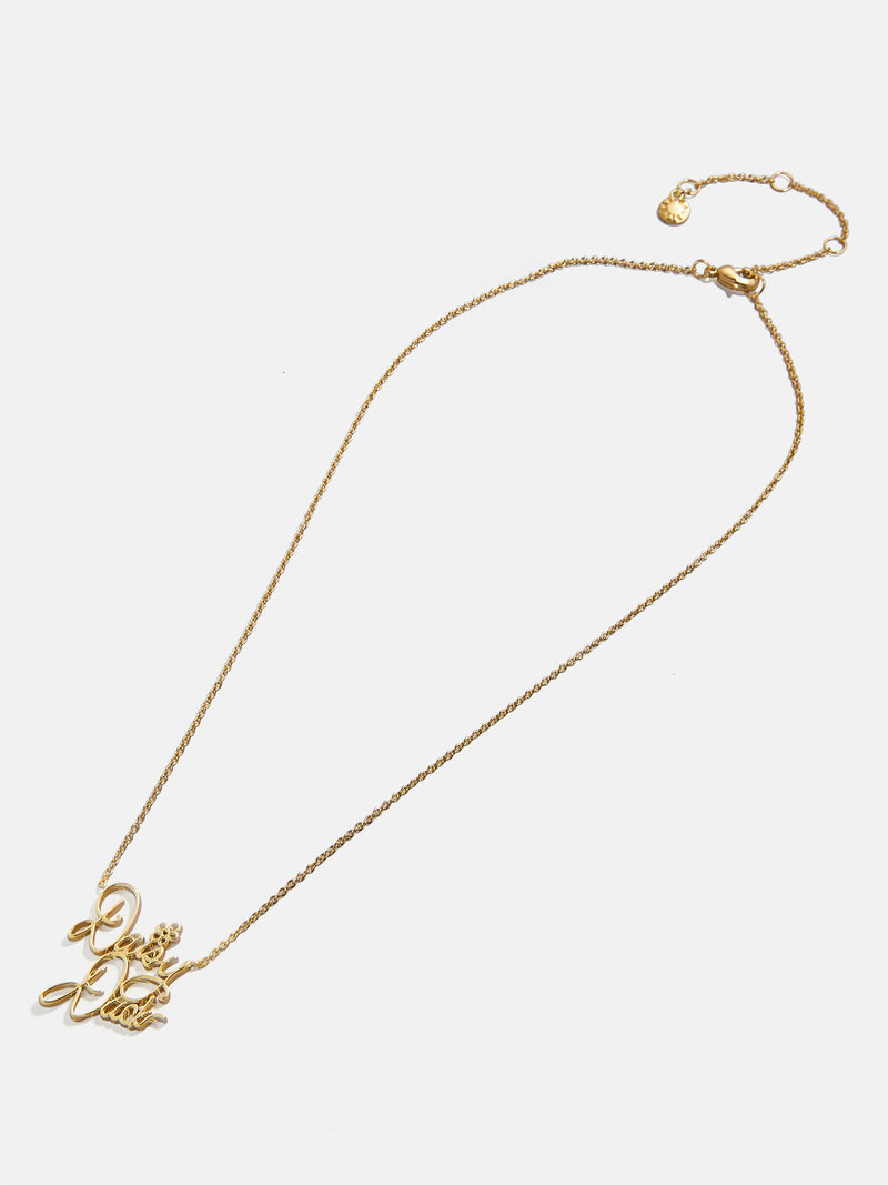 BaubleBar Disney Character Signature Necklace - Daisy Duck - 
    Enjoy 20% off - This Week Only
  
