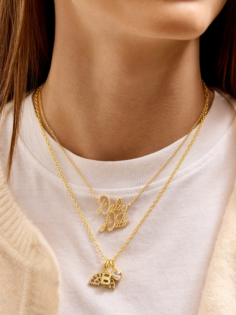 BaubleBar Disney Character Signature Necklace - Daisy Duck - 
    Enjoy 20% off - This Week Only
  
