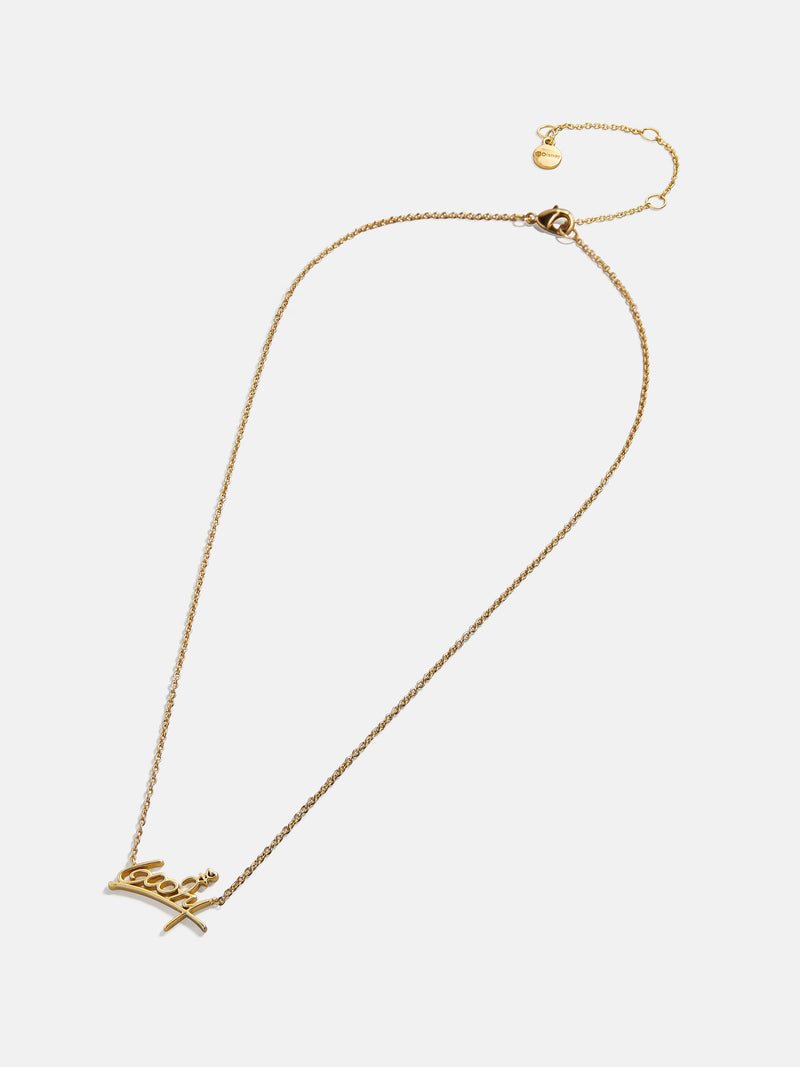 BaubleBar Disney Character Signature Necklace - Goofy - 
    Ends Sunday: Enjoy 20% off
  
