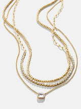 BaubleBar Kenna Layered Necklace - Gold/Pavé - 
    Enjoy 20% off - This Week Only
  
