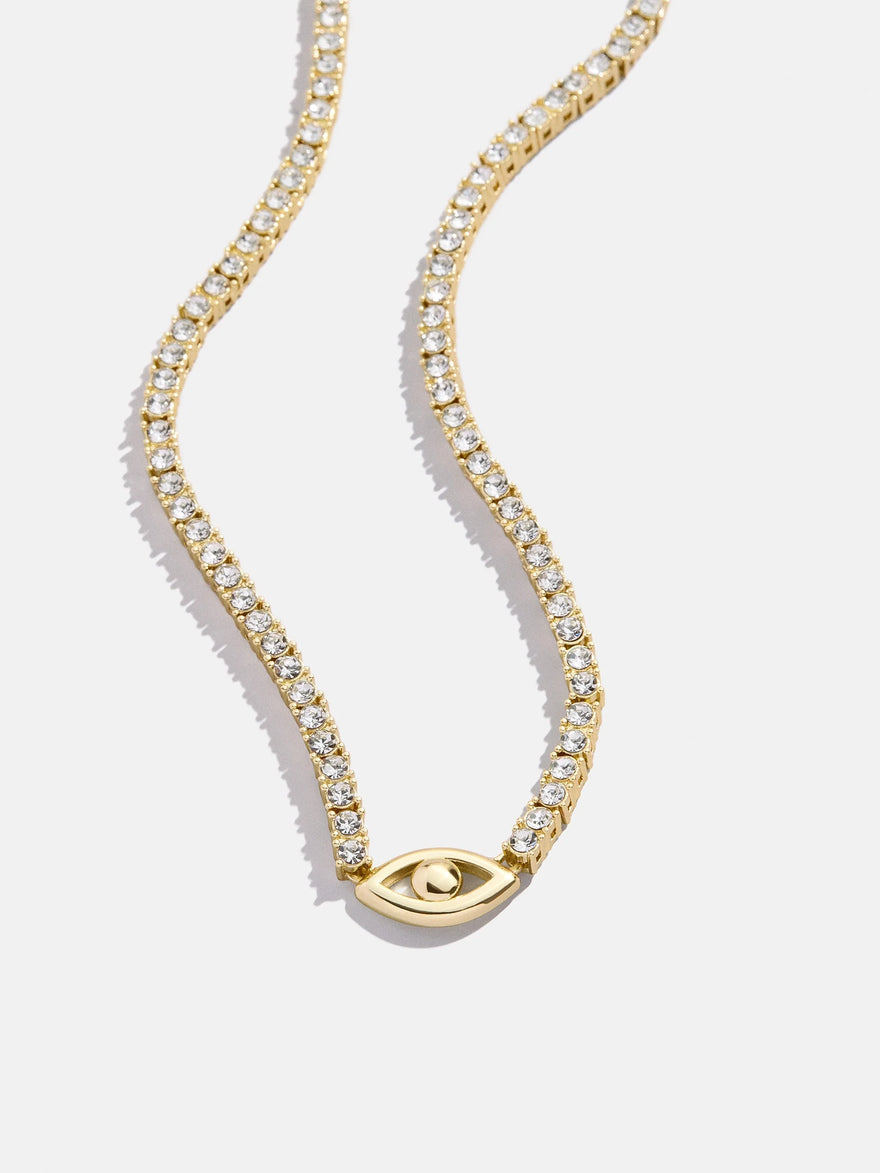 Evil Eye Tennis Necklace - Evil Eye