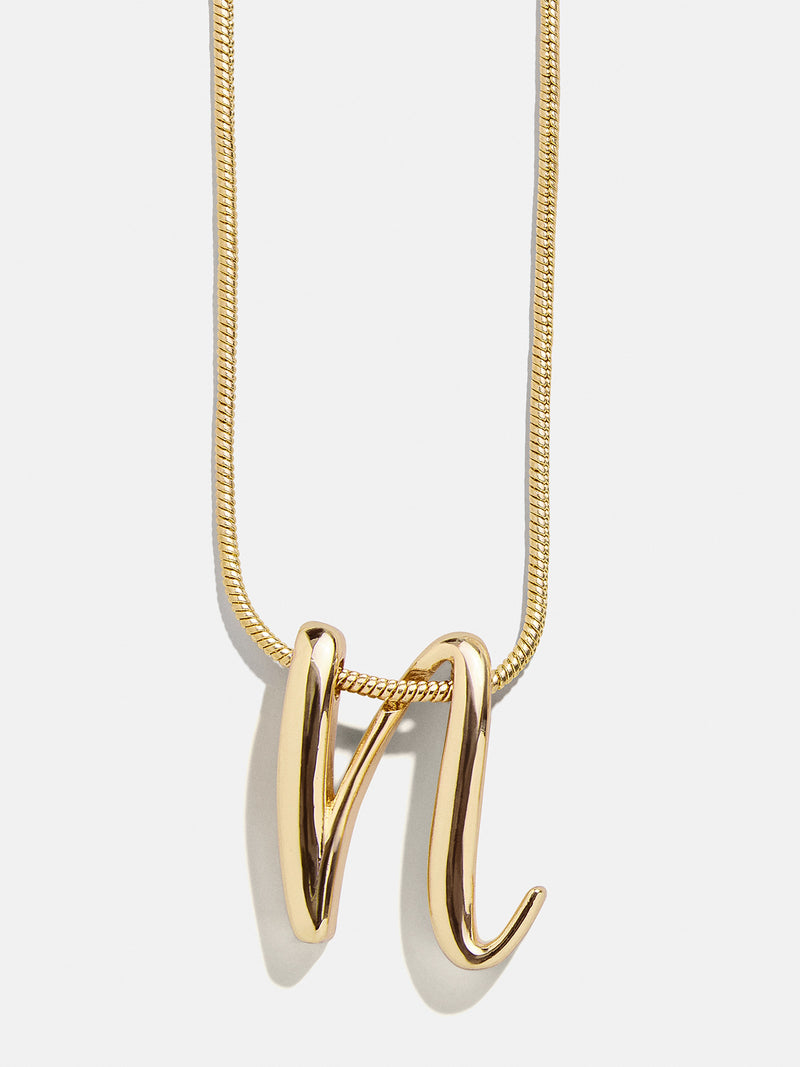 Classic Script Initial Necklace - Classic Script – Limited Time: Enjoy ...