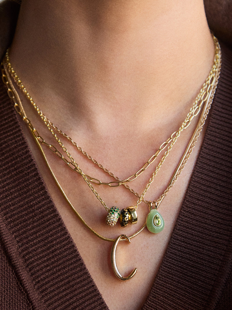 BaubleBar Classic Script Initial Necklace - Classic Script - 
    Enjoy 20% off - This Week Only
  
