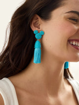 BaubleBar Disney Mickey Mouse Tassel Earrings - Blue - 
    Enjoy 20% off - This Week Only
  
