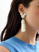 BaubleBar Disney Mickey Mouse Tassel Earrings - White - 
    Enjoy 20% off - This Week Only
  
